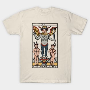 Vintage Tarot Card The Devil Le Diable T-Shirt